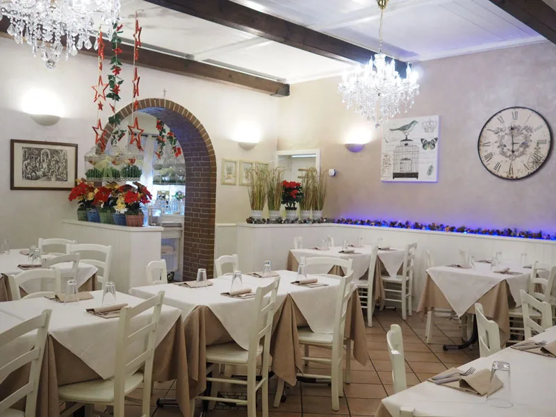 Pizza al forno a legna dell'Antica Locanda